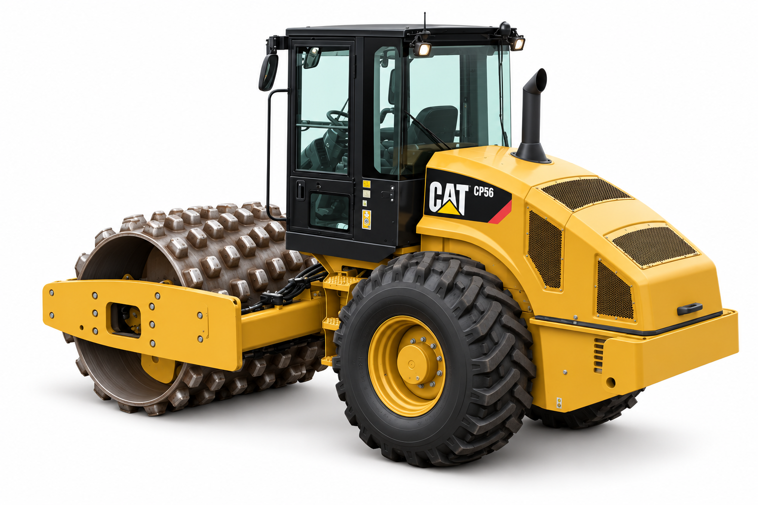 Rolo compactador de solo Caterpillar CP56